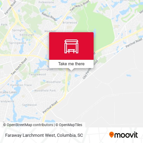 Mapa de Faraway Larchmont West