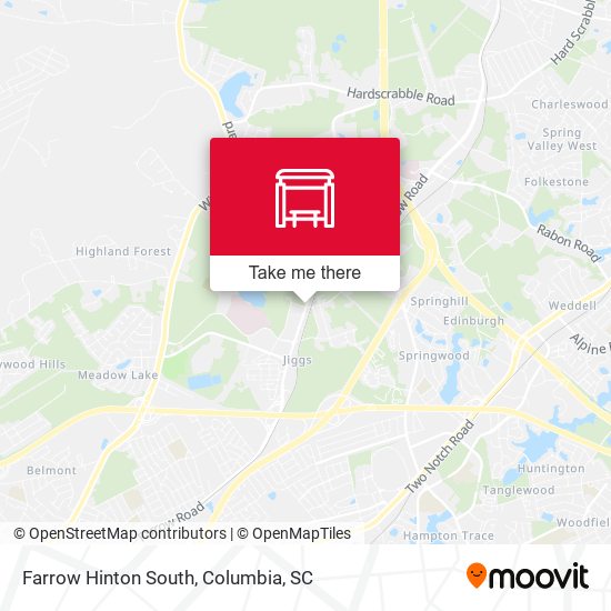Mapa de Farrow Hinton South