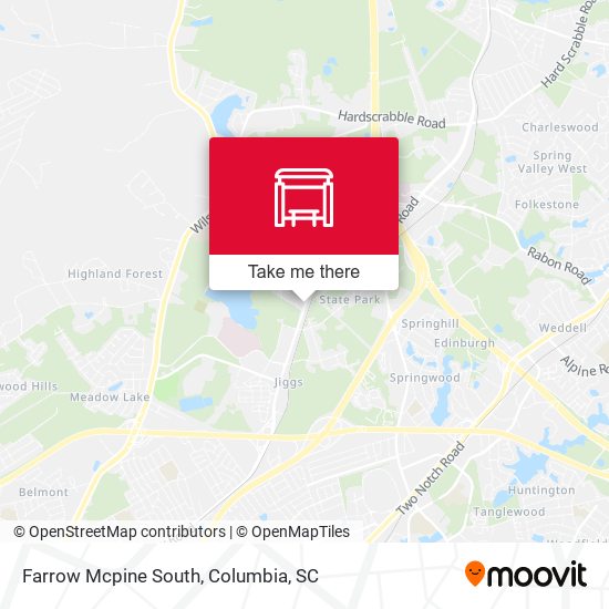 Mapa de Farrow Mcpine South