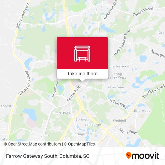 Mapa de Farrow Gateway South