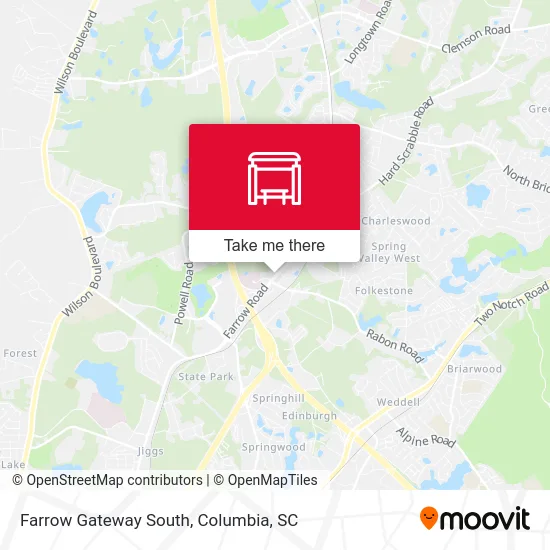 Farrow Gateway South map