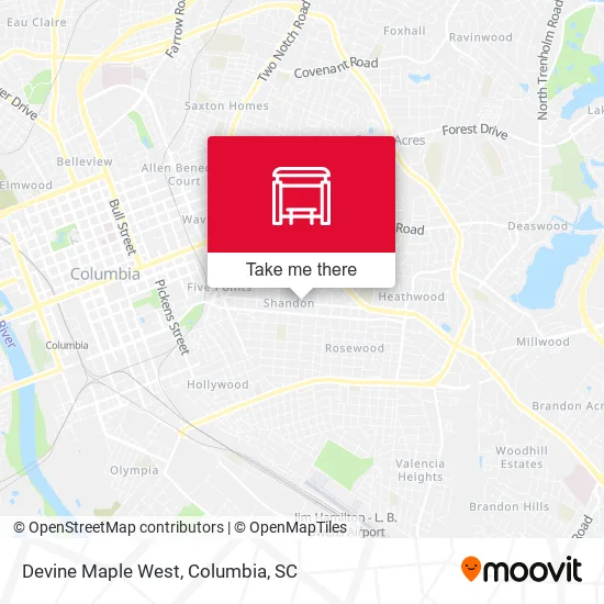 Devine Maple West map