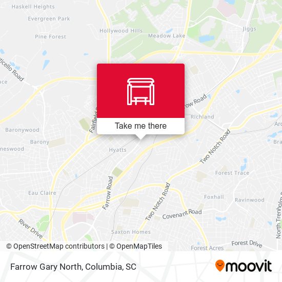 Mapa de Farrow Gary North