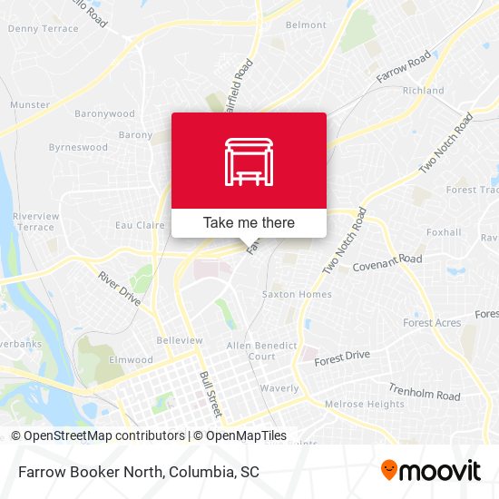 Mapa de Farrow Booker North