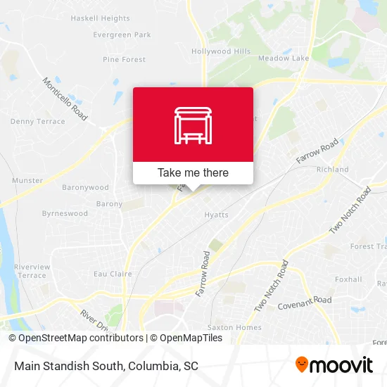 Mapa de Main Standish South