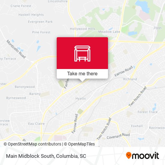 Mapa de Main Midblock South