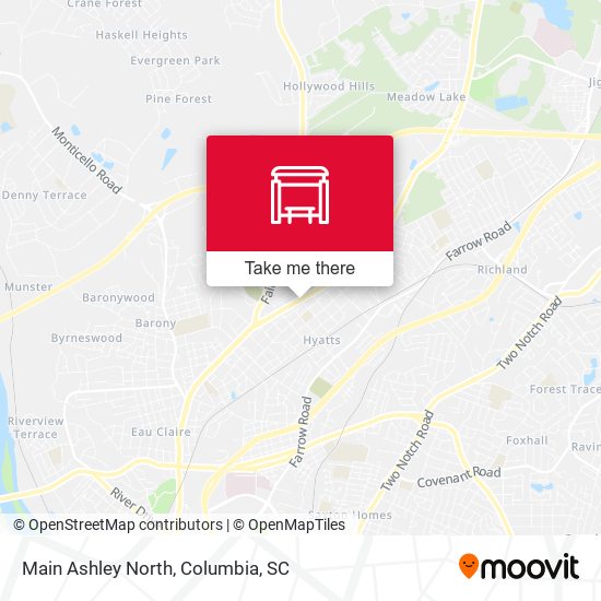 Mapa de Main Ashley North