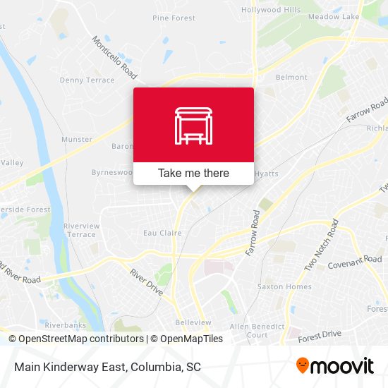 Mapa de Main Kinderway East