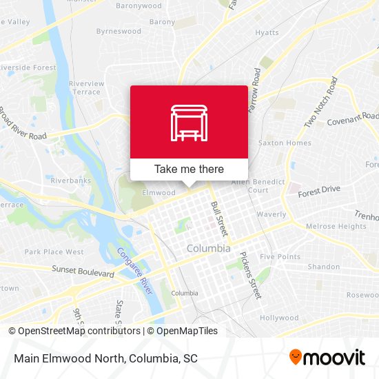 Mapa de Main Elmwood North