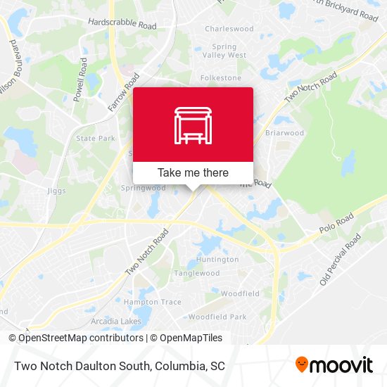 Two Notch Daulton South map