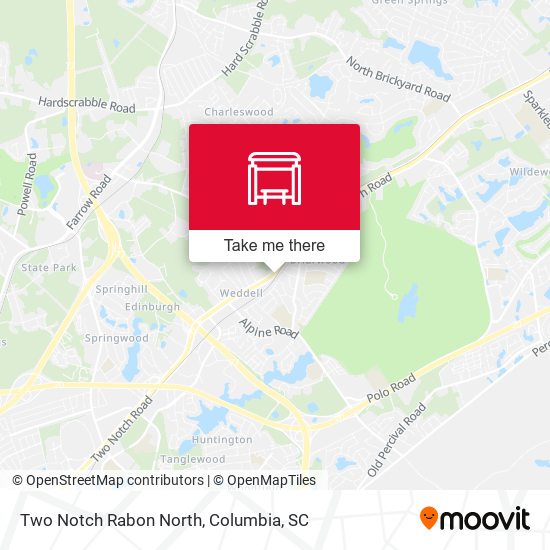 Mapa de Two Notch Rabon North