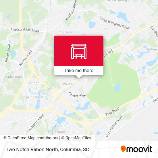 Two Notch Rabon North map