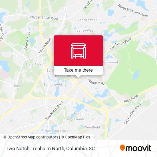 Mapa de Two Notch Trenholm North