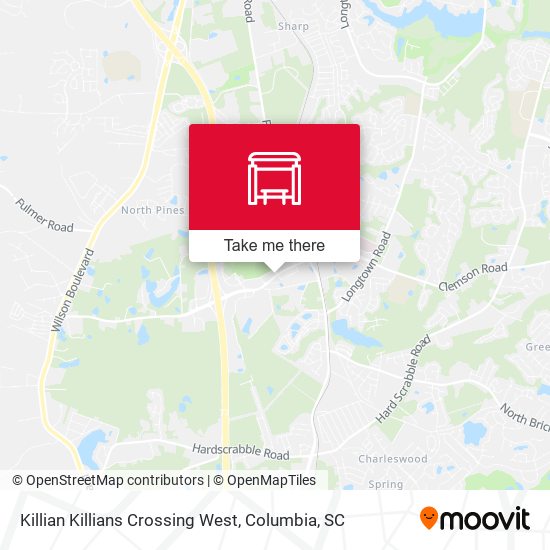 Killian Killians Crossing West map