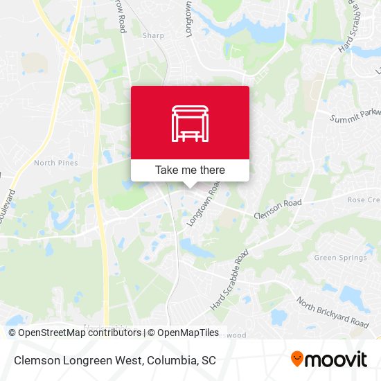 Clemson Longreen West map
