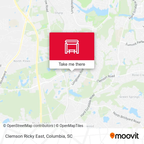 Clemson Ricky East map