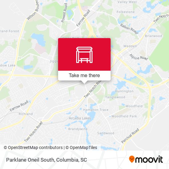 Parklane Oneil South map