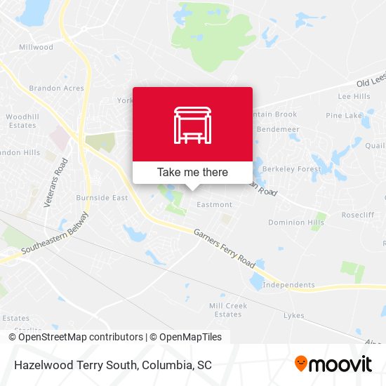Mapa de Hazelwood Terry South