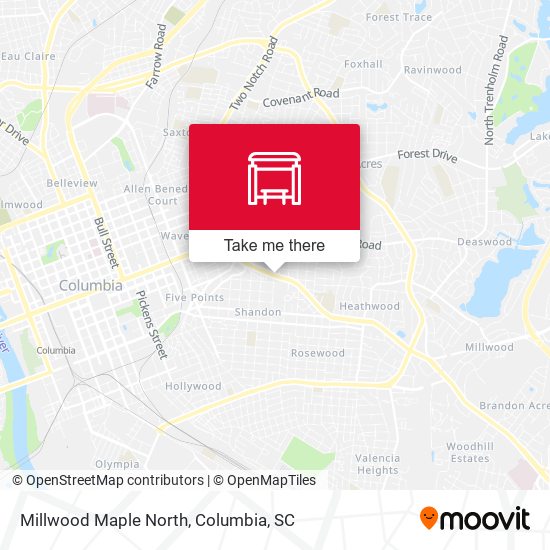 Millwood Maple North map