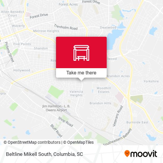 Beltline Mikell South map