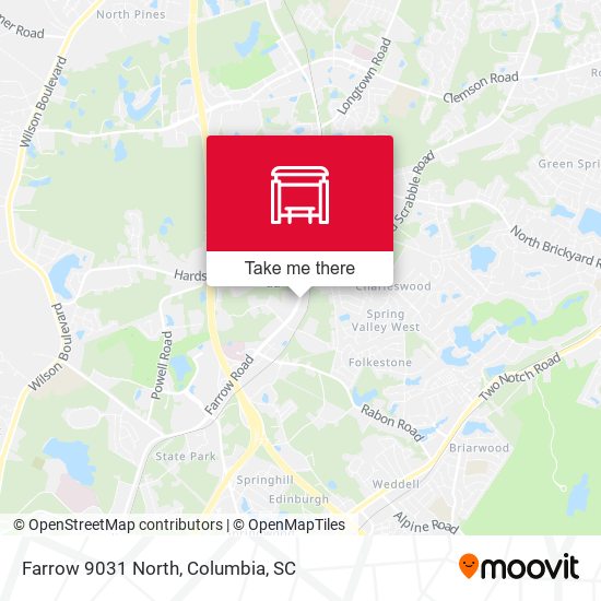 Mapa de Farrow 9031 North