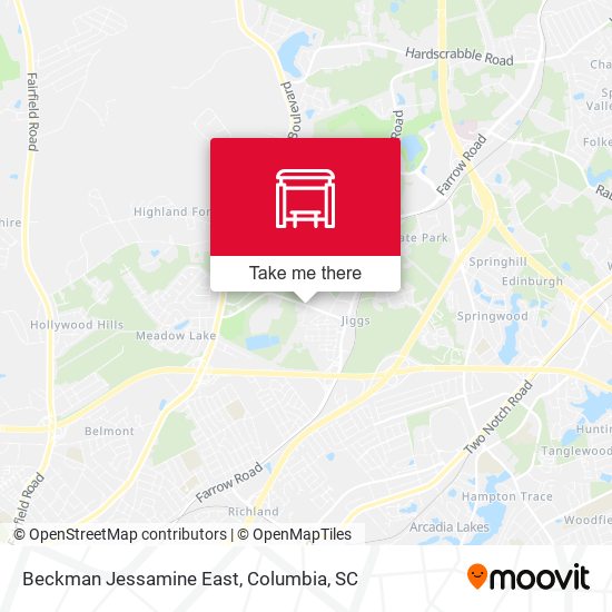 Beckman Jessamine East map
