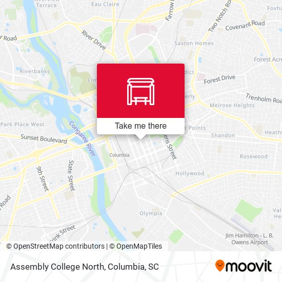 Assembly College North map