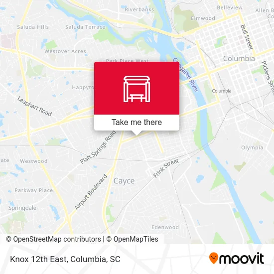 Knox 12th East map