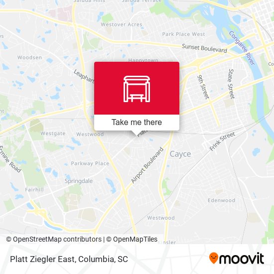 Mapa de Platt Ziegler East