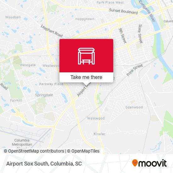 Mapa de Airport Sox South