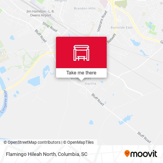 Mapa de Flamingo Hileah North