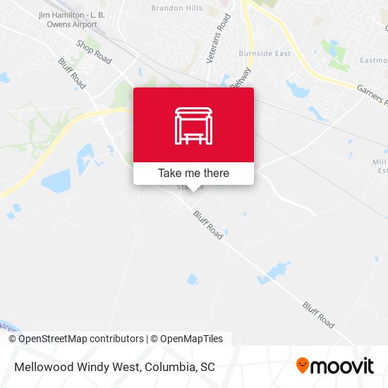 Mapa de Mellowood Windy West