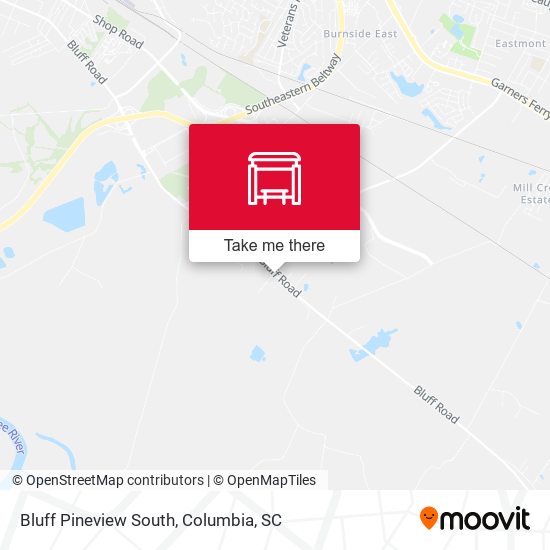 Mapa de Bluff Pineview South