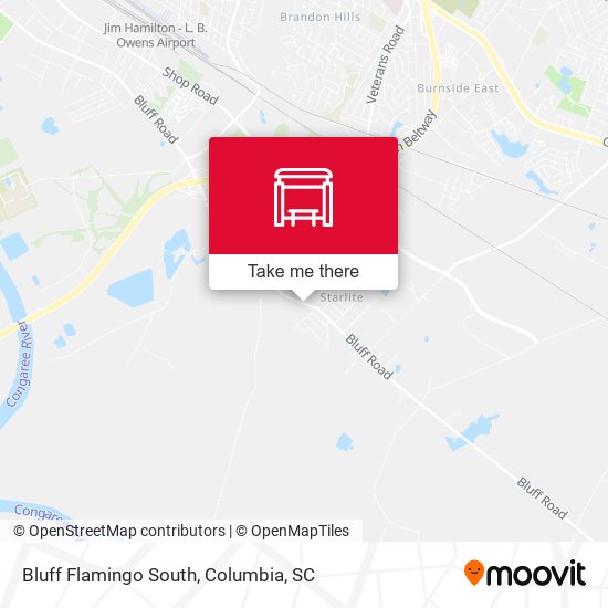 Mapa de Bluff Flamingo South