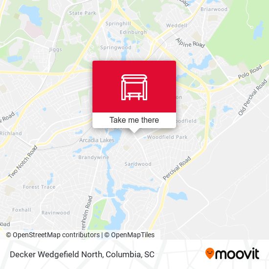 Mapa de Decker Wedgefield North