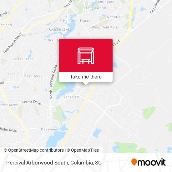 Percival Arborwood South map