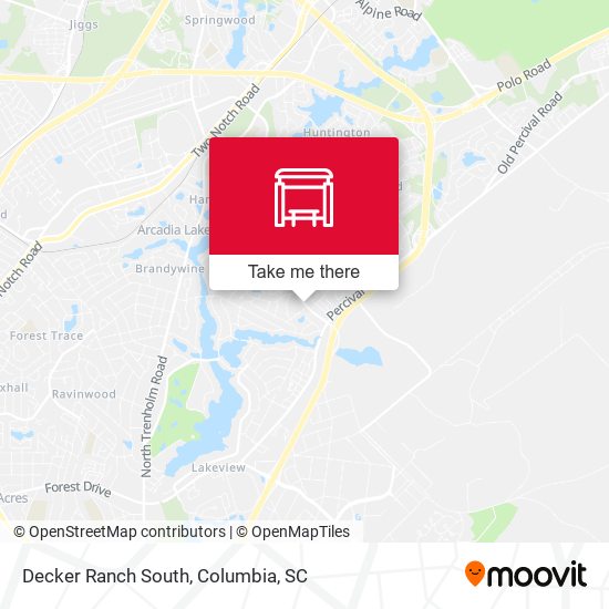 Mapa de Decker Ranch South