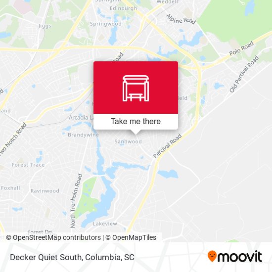 Mapa de Decker Quiet South