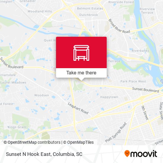 Sunset N Hook East map