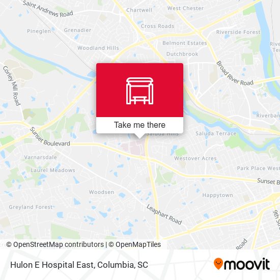 Mapa de Hulon E Hospital East