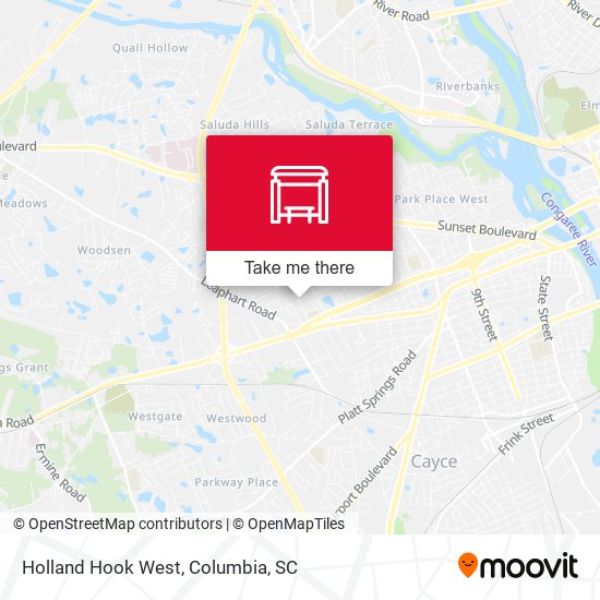 Mapa de Holland Hook West