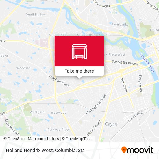 Holland Hendrix West map