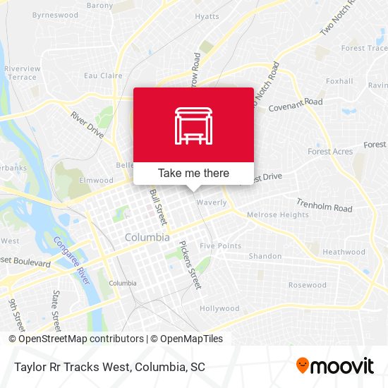 Taylor Rr Tracks West map