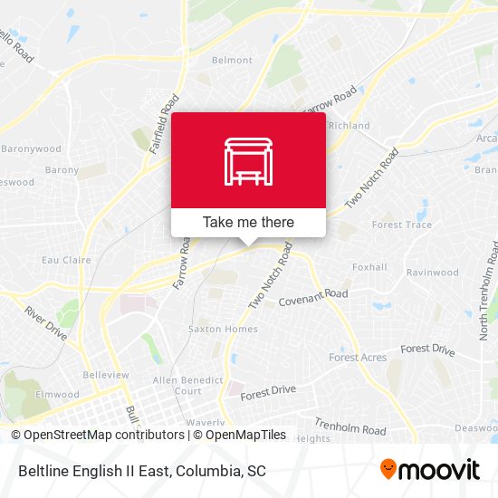 Beltline English II East map
