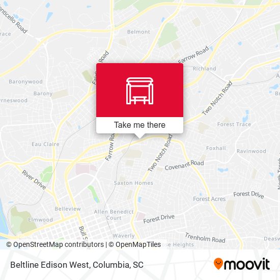 Beltline Edison West map