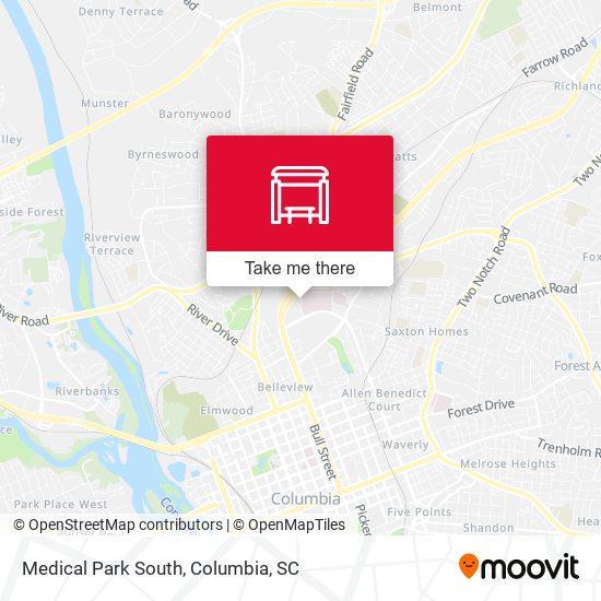 Mapa de Medical Park South