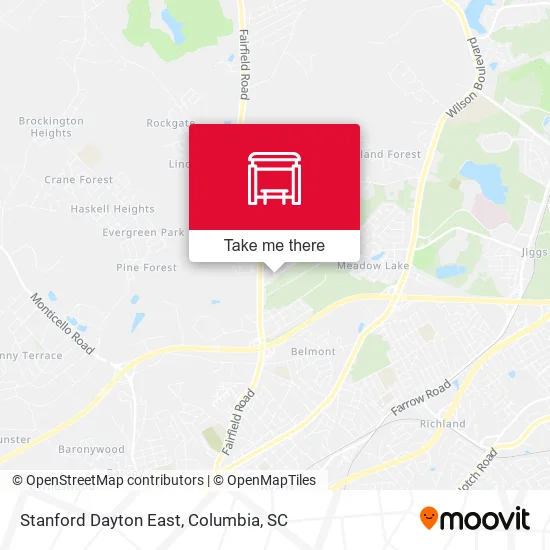 Mapa de Stanford Dayton East