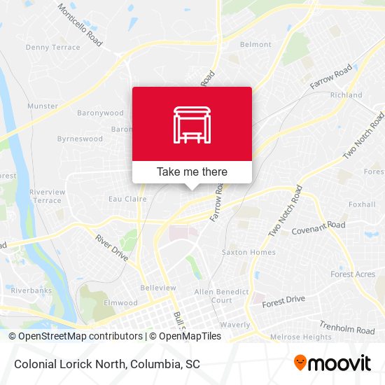 Mapa de Colonial Lorick North