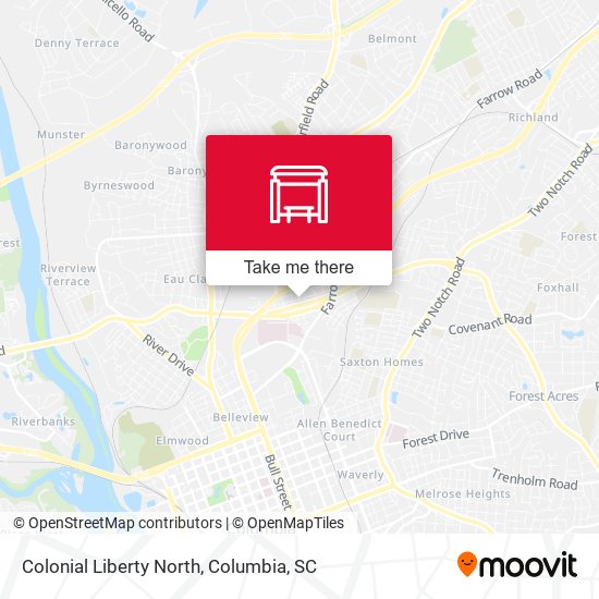 Colonial Liberty North map
