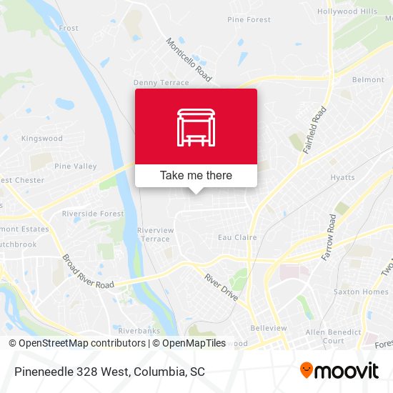 Pineneedle 328 West map